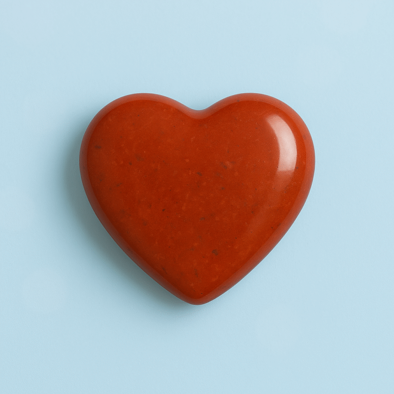 Red Jasper Herzstein – Bild 2